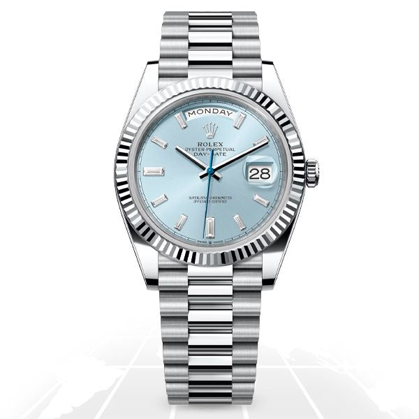 Rolex Day-Date 40 „Baguette“ 228236