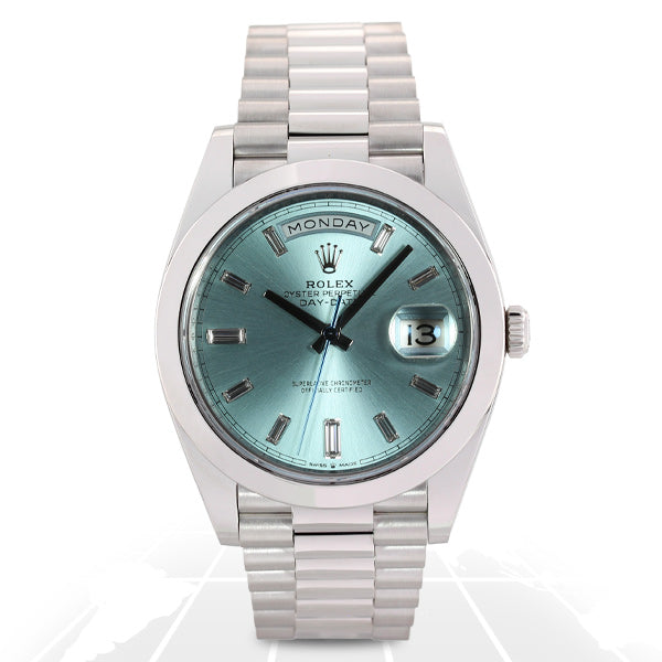 Rolex Day-Date 40 „Baguette“ 228206