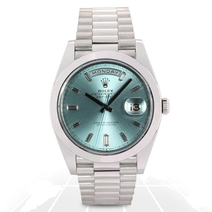 Rolex Day-Date 40 „Baguette“ 228206