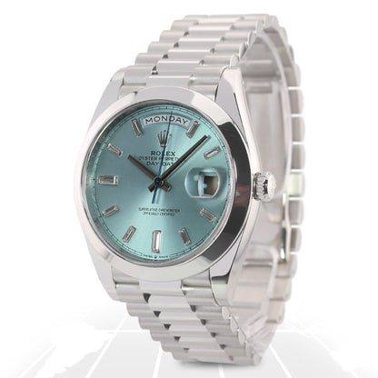 Rolex Day-Date 40 „Baguette“ 228206