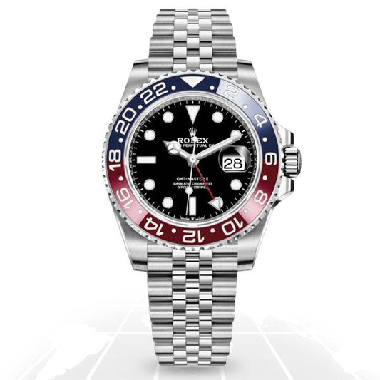Rolex	GMT-Master II „Pepsi“	126710BLRO
