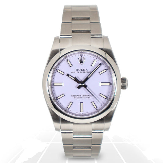Rolex Oyster Perpetual 34 „Lavender“ 124200