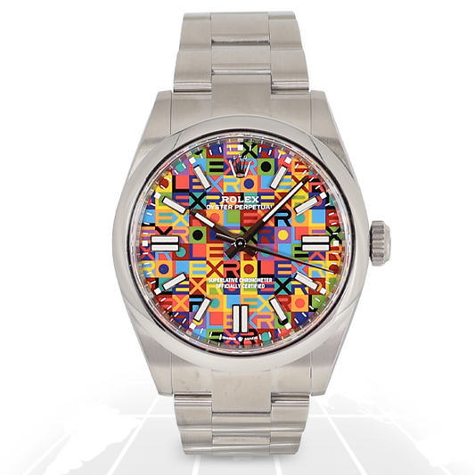 Rolex Oyster Perpetual 41 „Jubilee-Motiv“ 134300