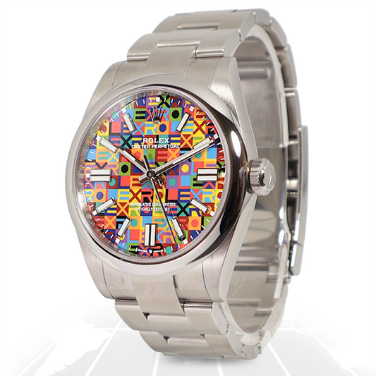 Rolex Oyster Perpetual 41 „Jubilee-Motiv“ 134300
