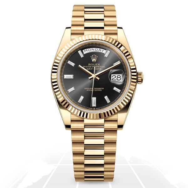 Rolex	Day-Date 40 „Baguette“ 228238